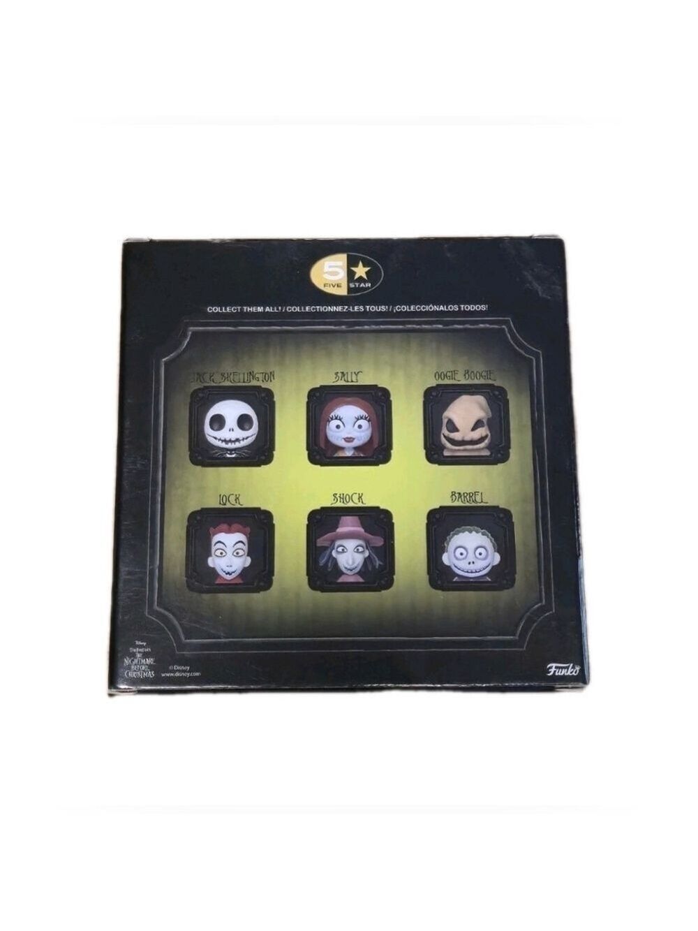 Funko Five Star Nightmare Before Christmas Lock, Shock, & Barrel Figurines - Picture 6 of 7